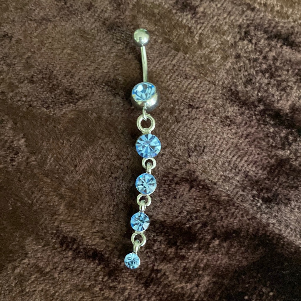 Five Stone Belly Button Ring